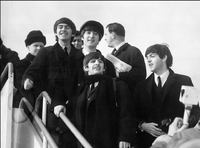 Tomando el avión hacia USA. 1964